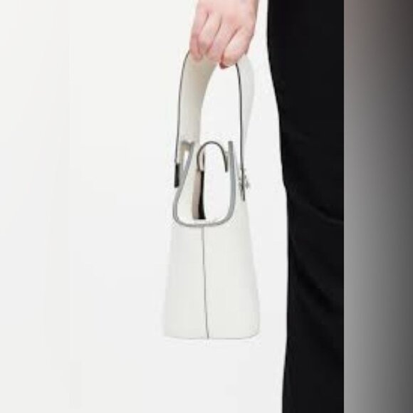 Danse Lente Mini Johnny Bucket Bag - Bianco - Picture 3 of 15